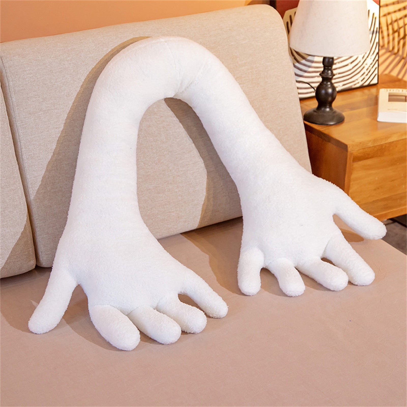 Funny Fleece Hand Pillow Cushion Toy Long Pillow Sleeping Leg Pillow