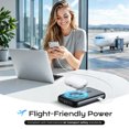 thumbnail image 4 of Domars 3pcs 10000mAh Magnetic Power Bank Set, 22.5W Fast Charging Portable Charger with Charging Base, Built-in Type-C & Lightning Cable, Strong Magnetic Adsorption for Home Office Travel, 4 of 8