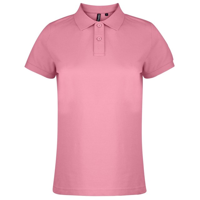Asquith & Fox Polo Uni à Manches Courtes pour Femmes