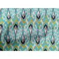 thumbnail image 4 of oneOone Cotton Poplin Fabric Ethnic Ikat Decor Fabric Printed BTY 56 Inch Wide, 4 of 4
