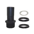 thumbnail image 1 of Water Butt Tank Overflow Connector 1in +Washer & Nut Fits 1in Overflow Pipe UK E9X8, 1 of 8