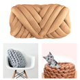 thumbnail image 2 of tredstone Chunky Yarn Knitting Arm Knit Soft Yarn 250G for DIY Rug Making Sweaters Khaki, 2 of 9