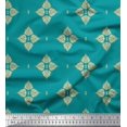 thumbnail image 1 of Soimoi Tissu Crêpe Polyester Imprimé Floral au Mètre 52 Pouces de Large, 1 of 5