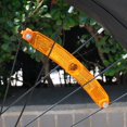 thumbnail image 1 of MFC PRO Bicycle Wheel Reflector Amber Pack of 4 (Long/Amber, 4pcs), 1 of 4