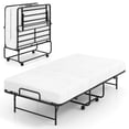 thumbnail image 1 of Patiojoy Lit Pliant Format Simple avec Matelas Matelas en Mousse Mémoire Gel Cadre en Métal Robuste Lit d'Appoint, 1 of 10