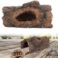 thumbnail image 4 of Fosa Cache-Reptile Simulation, Écorce d'Arbre en Résine pour Amphibiens, Paysage de Cache-Reptile pour Lézard Scorpion, 4 of 8
