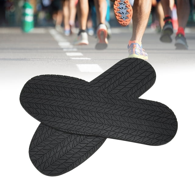 1 Pair Full Soles Durable And Anti Slip Shoe Rubber Sole For Repair