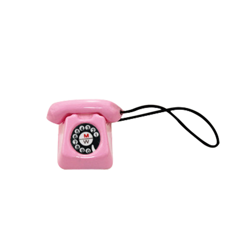Jindong 112 Miniature Scene Model Dollhouse Accessories Mini Telephone Phone Kid Toy