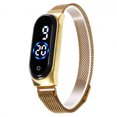 thumbnail image 4 of Electronic Watch Magnetic Quartz Waterproof Touch Led Bracelet, 4 of 7