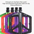 thumbnail image 3 of Nylon Fiber Enlarged Anti Slip Cycle Pedal for Road Mountain Cycle, 3 of 7