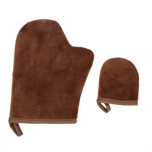 Tanning 3pcs / set Back Tanning Applicator Tanning Cream Lotion Mousse Oil Application Gloves