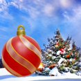 thumbnail image 3 of 60cm Inflatable Christmas Ball with Light Glow Giant Atmosphere Ball Home Garden, 3 of 7