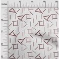 thumbnail image 1 of oneOone Cotton Silk Fabric Line Geometric Print Fabric By Yard 42 Inch Wide, 1 of 4