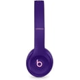 thumbnail image 2 of Restored Beats Solo3 Wireless On-Ear Headphones - W1 Chip, Class 1 Bluetooth, 40 Hours of Listening Time, Built-In Microphone and Controls - Pop Collection - (Pop Violet), 2 of 8