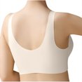 thumbnail image 4 of Plebaso Women's Wireless Bras Full Coverage Removable Soft Padded Everyday Bras Smooth Back Pullover Bras, 4 of 4