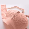 thumbnail image 4 of Birdeem Womans Solid Color Comfortable Hollow Out Perspective Bra Underwear No Rims, 4 of 12