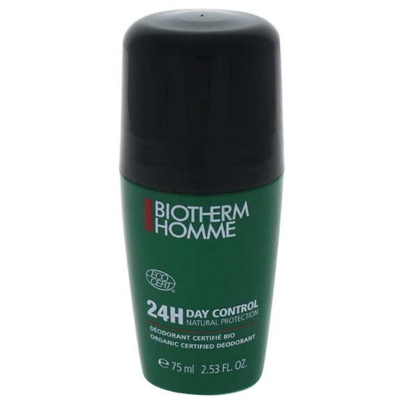 Homme 24h Day Control Protection Naturelle Déodorant Roll-On par Biotherm pour Hommes - Déodorant Roll-On 2,53 oz