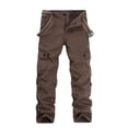 thumbnail image 1 of tredstone Cargo Trouser Breathable And Comfortable Wide Application Made With Cotton Mens Cargo Trousers Coffee 36, 1 of 6