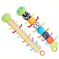 thumbnail image 1 of Baby Toys Plush Soothing Caterpillar Music Doll Puzzle, 1 of 5
