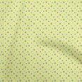 thumbnail image 1 of oneOone Velvet Yellow Fabric Stars Sewing Craft Projects Fabric Prints By Yard 58 Inch Wide, 1 of 4