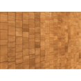 thumbnail image 1 of Ahgly Company Machine Washable Indoor Rectangle Transitional Dark Orange Area Rugs, 6' x 9', 1 of 7