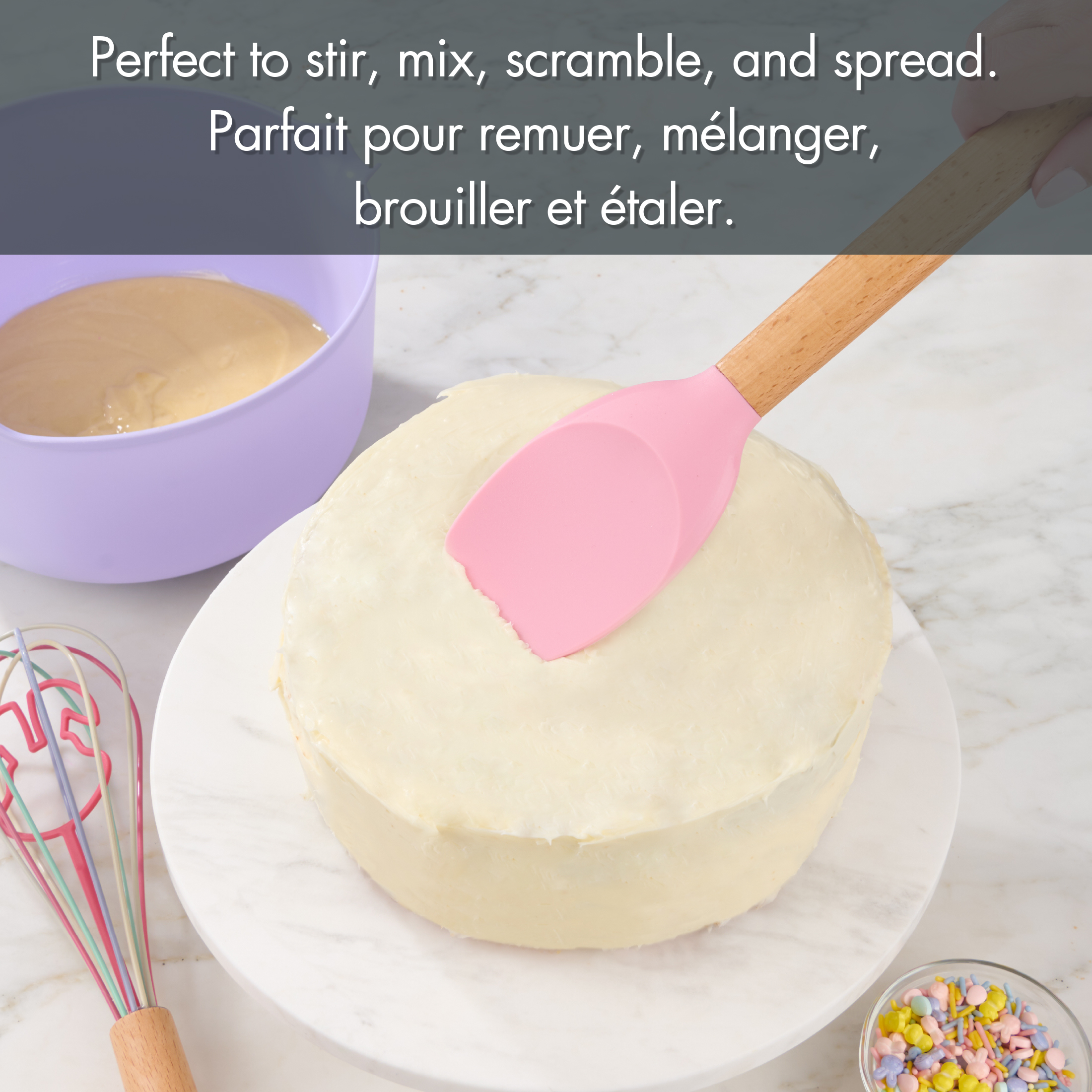 SILICONE SPOONULA - FRENCH