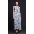thumbnail image 3 of Bimba Robe Longue Décontractée pour Femme en Rayonne à Bretelles Spaghetti, Maxi d'Été, Robe Soleil - Moyen, 3 of 4