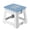 Blue, variant on Tyidzon Step Stool Foldable, Folding Chair, Lightweight Stool, Non-Slip Folding Step Stool with Handle for Outdoor Picnic Camping Foldable Step Stool Blue