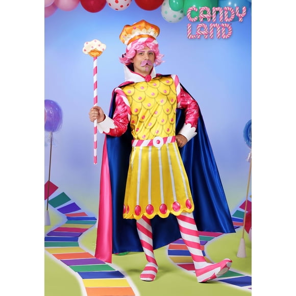 Déguisement King Kandy Candyland pour Homme