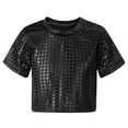 thumbnail image 2 of TIEVOSA Robe de Carnaval Décontractée à Paillettes pour Filles et Garçons Manches Courtes pour 6-7 Ans, 2 of 4