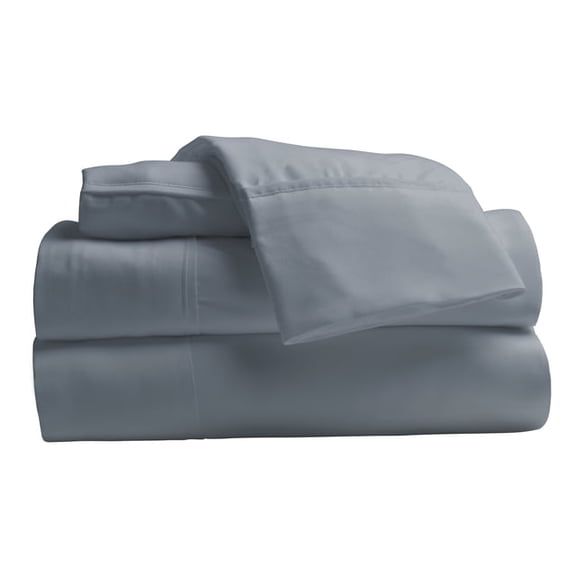 Comfy Bamboo World Series Ensemble de Draps en Microfibre 4 Pcs, Drap de Lit Format Grand Lit, Gris Foncé