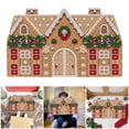 thumbnail image 2 of Christmas Shaped Carpet Holiday Floor Mat Festive Welcome Rug Seasonal Photo Prop Soft Non- Home Decoration, 2 of 7