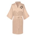 thumbnail image 1 of FAIWAD Womens Long Sleeve Robes Graphic Printed Bathrobe Lightweight Long Cardigan Robes with Belt, 1 of 3