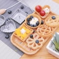 thumbnail image 4 of Hearth & Gear Wooden Handle Frying Molds，Aluminum Cookie Maker Detachable Maker Set And Unicomponent For Kitchen Baking Cooking Bake Ware. Set Ceramic Bakeware Organizer Adjustable Bake Ware. Set, 4 of 4