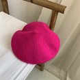 thumbnail image 1 of LinYooLi Breda Hat Female British Retro Autumn And Winter Day Is Wool Painter Hat Ladies Beilei Hat Versatile Korean Version, 1 of 9