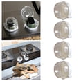thumbnail image 2 of 4 Pack Universal Kitchen Stove Knob Covers Baby Oven Stove Knob Locks For Child Proofing, 2 of 4