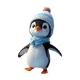 thumbnail image 1 of Birdeem Cute Penguin Acrylic Pendant for Hallowen, 1 of 5