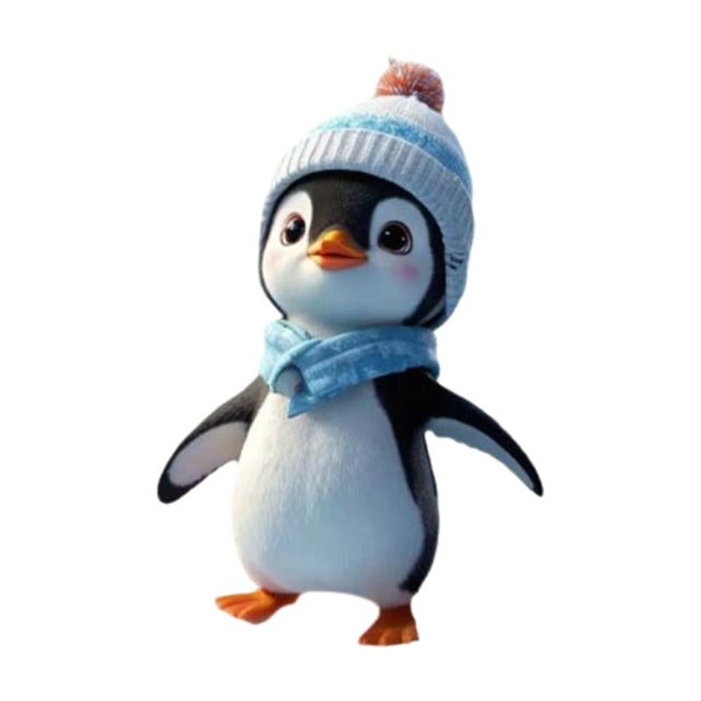 Birdeem Cute Penguin Acrylic Pendant for Hallowen