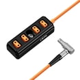 thumbnail image 2 of Câble d'Alimentation D-tap 2 Broches Lemo Plug vers 4 Ports D-tap pour Appareil Photo Rouge Sélectionné, 2 of 4