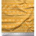 thumbnail image 1 of Soimoi Cotton Voile Fabric Aztec African Print Fabric by the Yard 42 Inch Wide, 1 of 3