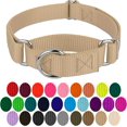 thumbnail image 4 of Country Brook Petz - Copper Gold Martingale Heavy Duty Nylon Dog Collar - 21 Vibrant Color Options (3/4 Inch Width, Small), 4 of 8
