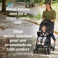 thumbnail image 3 of Graco Comfy Cruiser Travel System, Car Seat and Stroller Combo, Graystone, 3 of 10