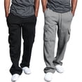 thumbnail image 4 of Men Loose Casual Sport Pants Gym Trousers Running Joggers Slacks Sweatpants, 4 of 6