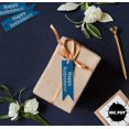 thumbnail image 4 of Inkdotpot Pack Of 100 Happy Retirement Favor Paper Tags Craft Real Silver Foil Hang Tags, 4 of 6
