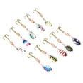 thumbnail image 4 of Lifelike Bass Spoon Baits,10pcs Fishing Lures Topwater Topwater Spinnerbait Spinnerbait Versatile Functionality, 4 of 14
