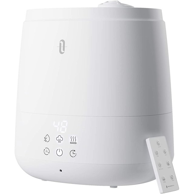 TaoTronics (6L)Humidifiers, Top Fill, Remote Control, Sleep Mode, Customized Humidity, LED Display