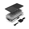 thumbnail image 3 of Raclette Grill, Reversible Cast Iron Top, Indoor / Outdoor, Electric Gril, Verso, Swissmar, 3 of 53