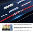 thumbnail image 4 of ziyahi 1 Set*Tube Rétractable Multicolore Tailles Assorties Polyoléfine Rétractable Câbles de Gaine Sac en Plastique Ensemble de Fils d'Isolation 400 Pcs, 4 of 5