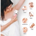 thumbnail image 2 of Electric Razor for Women, Painless 2-in-1 Wet & Dry Shaver Bikini Trimmer Razor Body Hair Removal for Woman Legs and Underarms, 2 of 4
