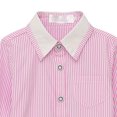 thumbnail image 4 of Chandail à Col Rond pour Bébés Garçons Rabais Tout-Petits Enfants Bébés Garçons Mode Manches Longues Hauts Décontractés Chemise à Col Rabattu Chandail pour Bébés Filles Roses 8T, 4 of 5